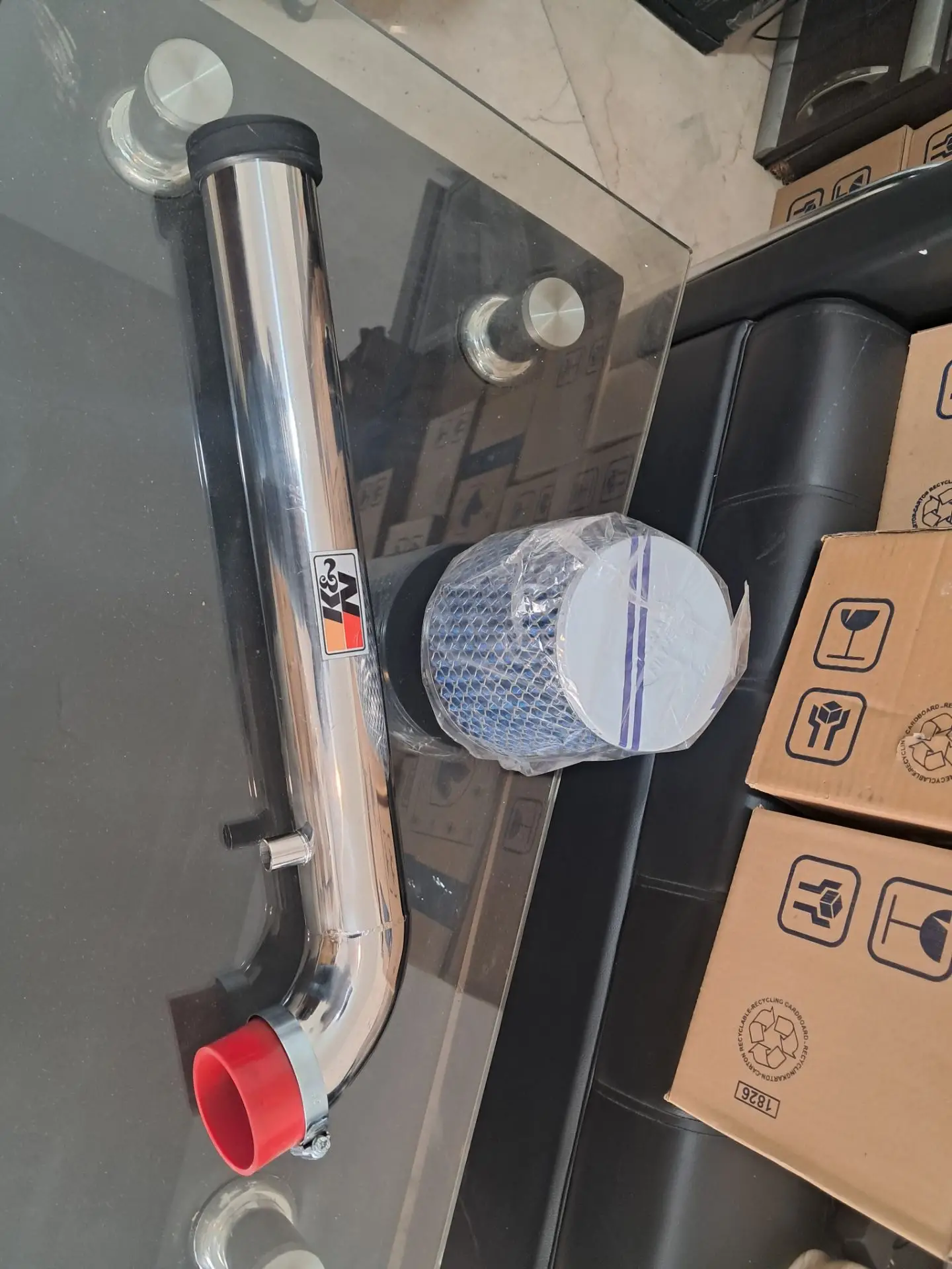 کیت مکش استیل xu7 بلند (موتور پژو)